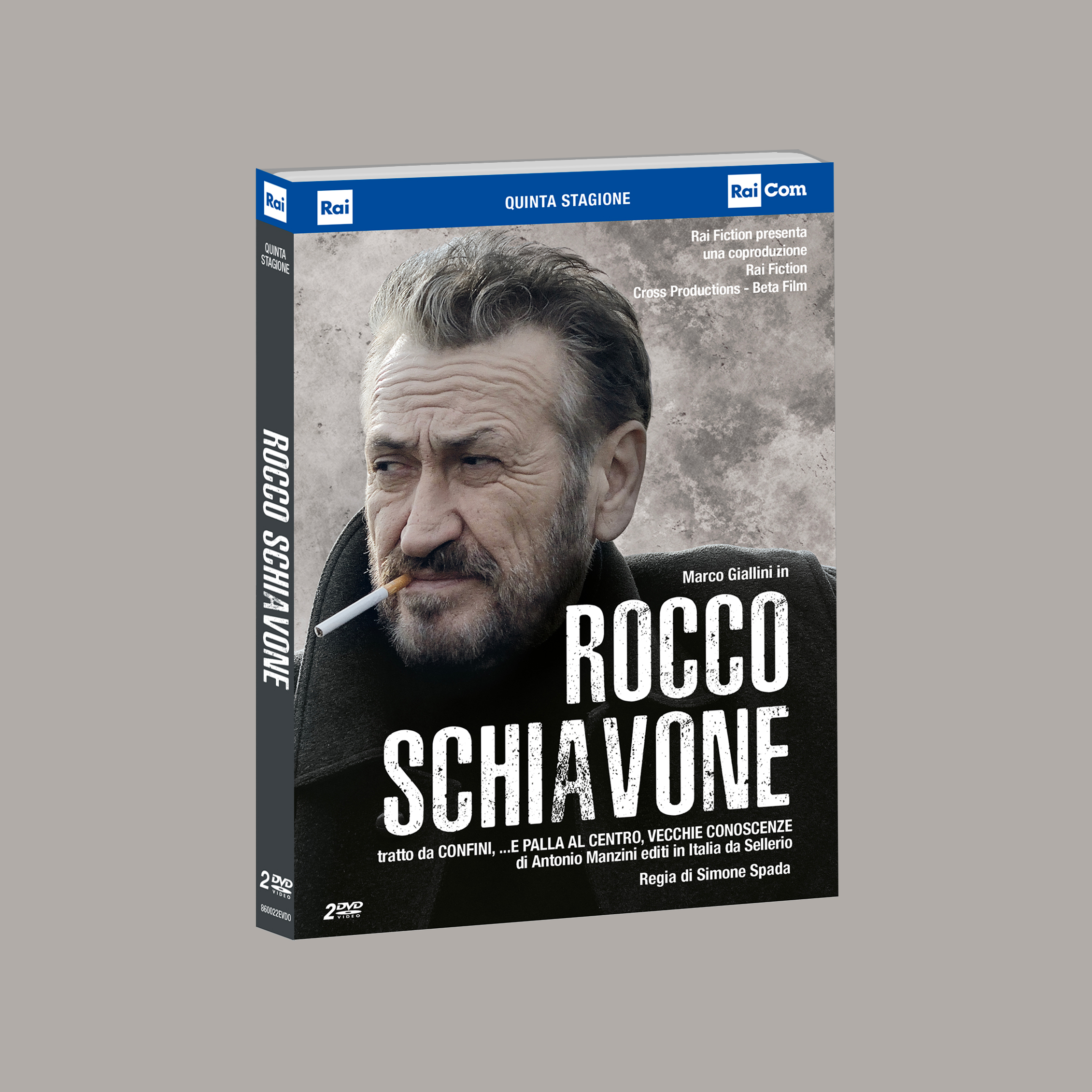 Rocco Schiavone is back, in DVD version Rai Com